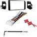 GSKIT811 Car Stereo Installation Kit for 1999-2000 Chevrolet Silverado 3500- in Dash Mounting Kit Wire Harness Antenna Adapter for Double Din Radio Receivers