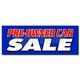 Pre-Owned 12 CAR SALE DECAL sticker used auto automobile buy here we finance (Good)