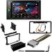 KIT4872 Bundle for 2003-2007 Hummer H2 W/ Pioneer AVH-241EX Double DIN Car Stereo with Bluetooth/Backup Camera/Installation Kit/in-Dash DVD/CD AM/FM 6.2 Touchscreen Digital Media Receiver