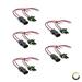 5pc 2-Wire Weather Pack Connector Kit Assembled with 10 16 AWG Wires