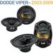 Dodge Viper 2003-2009 Factory Speaker Upgrade Harmony R69 R65 Package New