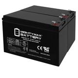 12V 7Ah Battery Replaces Razor RX200 Electric Dirt Scooter - 2 Pack