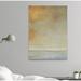 Highland Dunes Alldredge 'Tranquil I' - Wrapped Canvas Painting Print on Canvas in Black | 45 H x 30 W x 3.5 D in | Wayfair