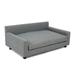 Club Nine Pets Metro Orthopedic Dog Sofa Bed Metal in Gray | 16 H x 32 W x 20 D in | Wayfair ME10MG