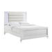 Charlotte Youth Full Platform Bed in White - Picket House Furnishings TN777FB
