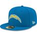 Men's New Era Powder Blue Los Angeles Chargers Omaha 59FIFTY Fitted Hat