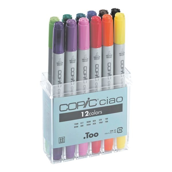 COPIC® Ciao 12er-Set COPIC® Ciao Layoutmarker Image