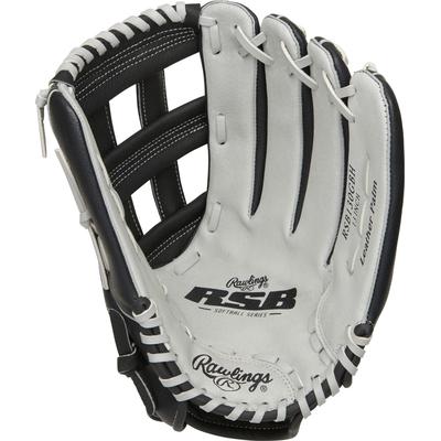 Rawlings RSB 13" Pro H Web Slowpitch Softball Glove - Right Hand Throw Black/Gray