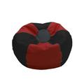 Factory Direct Partners SoftScape Classic 38" Large Bean Bag Faux /Scratch/Tear Resistant/Stain Resistant in Red | 19 H x 38 W x 38 D in | Wayfair