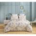 Winston Porter Forgan Blue/Cream Standard Cotton Duvet Cover Cotton Sateen in White | Twin | Wayfair 99DE36CB6D284C0BA61BC71F6786E2D1