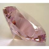 Pink Crystal Paperweight-#80 without stand