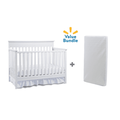 Fisher-Price Newbury 4-in-1 Convertible Crib & Sweet Lullaby II Crib Mattress