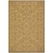 SAFAVIEH Courtyard Annie Floral Area Indoor/Outdoor Area Rug 8 x 11 Natural/Gold