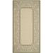 SAFAVIEH Courtyard Cooper Floral Indoor/Outdoor Area Rug 2 7 x 5 Natural/Olive