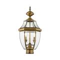 Livex Lighting Monterey 2 Light Outdoor Post Lantern