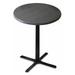 Holland Bar Stool Co Outdoor 30 in. Round Indoor/Outdoor Patio Dining Table