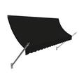 Awntech NO21-US-6K 6.38 ft. New Orleans Awning Black - 31 x 16 in.