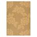 SAFAVIEH Courtyard Adrian Floral Indoor/Outdoor Runner Rug 2 2 x 9 11 Gold/Natural