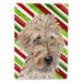 Goldendoodle Candy Cane Christmas Garden Flag