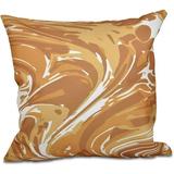 Simply Daisy 16 x 16 Marble Geometric Outdoor Pillow