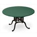 KoverRoos 61650 Weathermax 60 in. x 40 in. Oval Table Top Cover Forest Green - 64 L x 45 W in.