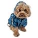 Pet Life Â® Reflecta-Sport Multi-Adjustable Reflective Weather-Proof Dog Raincoat w/ Removable Hood