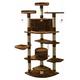 Go Pet Club Cat Tree Furniture 80 in. High Penthouse - Brown