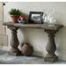 Campania International Vicenza Console Cast Stone Outdoor Garden Table