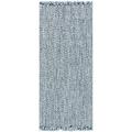 nuLOOM Courtney Braided Indoor/Outdoor Runner Rug 2 6 x 8 Blue