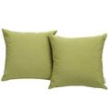 Peridot Convene Two Piece Outdoor Patio Pillow Set