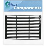 BBQ Grill Cooking Grates Replacement Parts for Turbo 720-0057-3B - Compatible Barbeque Porcelain Enameled Cast Iron Grid 19