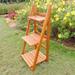 International Caravan Royal Fiji Acacia 3-Tier Plant Stand Stain