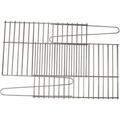 GrillPro 91250 Rock Grate 25 in L 1 to 14 in W Steel Porcelain Enamel-Coated