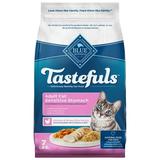 Blue Buffalo Tastefuls Adult Dry Cat Food for Sensitive Stomach Chicken 7-lb. Bag