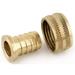 Amc 737046-0812 1/2 X 3/4 Brass Lead Free Garden Hose Barb