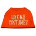 Like my costume? Screen Print Shirt Orange XXL (18)