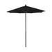 California Umbrella Oceanside 7.5 Black Market Umbrella in Black