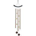 Woodstock Wind Chimes Signature Collection Woodstock Feng Shui Chime Chi Energy 41 Tiger s-Eye Wind Chime CET