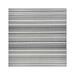 Couristan Recife Gazebo Stripe Indoor / Outdoor Area Rug Champagne- Grey 7 6 Square