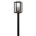 3 Light Large Outdoor Post Top Or Pier Mount Lantern In Traditional Style 10 Inches Wide By 20 Inches High-Oil Rubbed Bronze Finish-Led Lamping Type