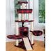 Armarkat real wood Cat Tree Model B5806 Black & Red Tartan Plaid