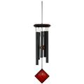 Woodstock Wind Chimes EncoreÂ® Collection Chimes of Mars 17 Black Wind Chime DCK17