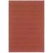 Sphinx Lanai Indoor/Outdoor Area Rug 781C8 Patio Red Stripes Lines 1 8 x 3 7 Rectangle