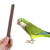 Pet Parrot Bird Cage Perches Stand Platform Paw Grinding Bites Toys Random color