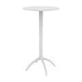 Compamia Octopus Round Patio Pub Table in White