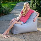 Jaxx Juniper Sunbrella Outdoor Bean Bag Patio Lounge Chair - Granite