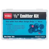 TORO 53619 Emitter Kit For: Blue Strip Drip 1/2 in Tubing