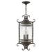 Hinkley Lighting - Three Light Hanging Lantern - Casa - Three Light Outdoor