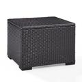 Crosley Furniture Biscayne Wicker / Rattan Patio Coffee Table in Brown