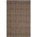 SAFAVIEH Courtyard Teodor Geometric Diamonds Indoor/Outdoor Area Rug 5 3 x 7 7 Brown